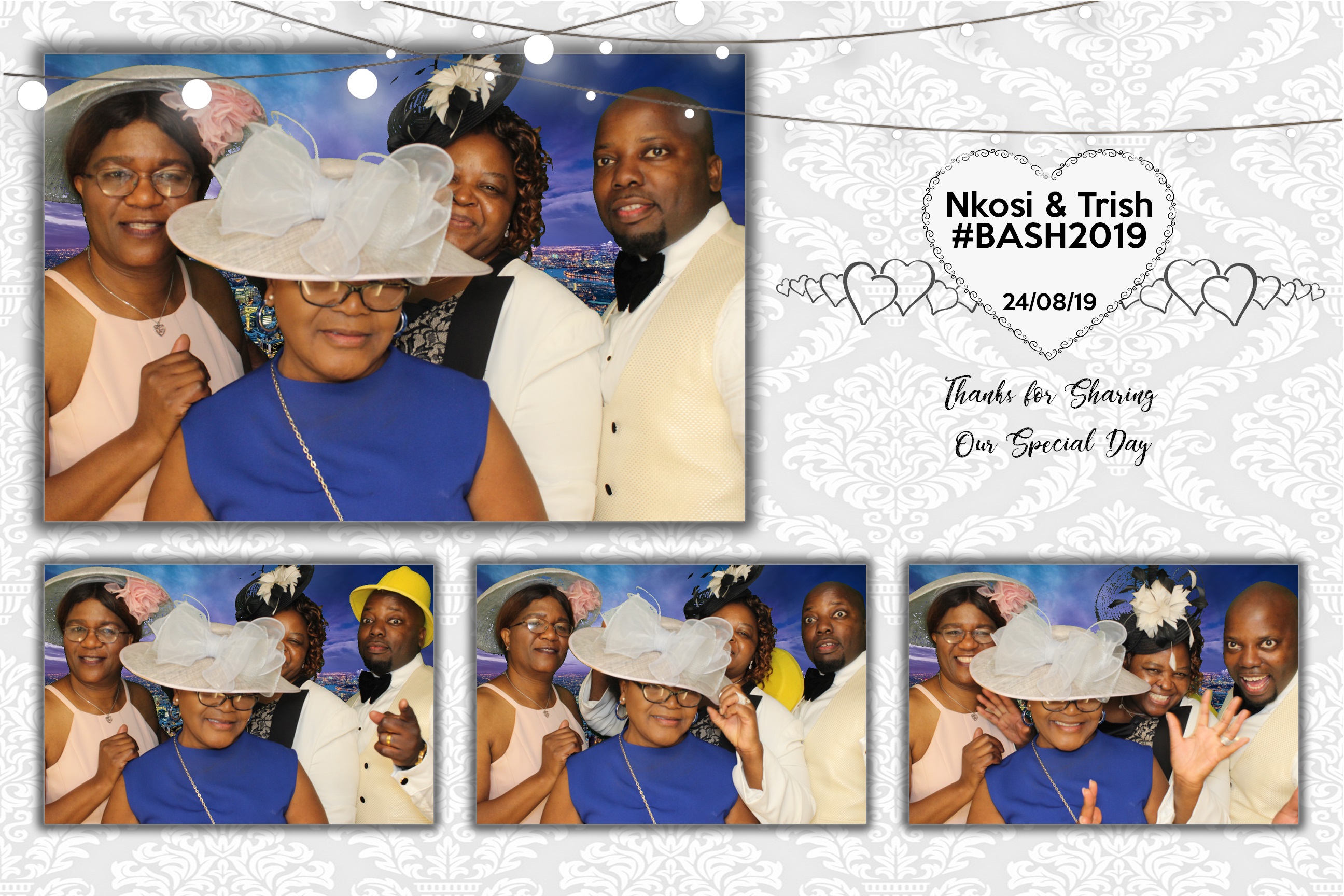 Nkosi & Trish's Wedding  | View more photos from the event at images.mobile-photo-booth.com/u/MobilePhotoBoothUK/Nkosi-Trishs-Wedding